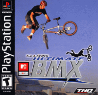 TJ Lavin's Ultimate BMX PAL Playstation PAL box art